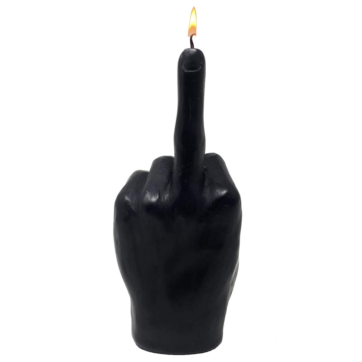 Middle Finger Candle - Hand Gesture Fck You Candle (Black)