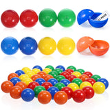 50 Pcs 1.18 Inch Openable Plastic Raffle Balls For Party Games Prize Drawings Bingo And Event Activities
