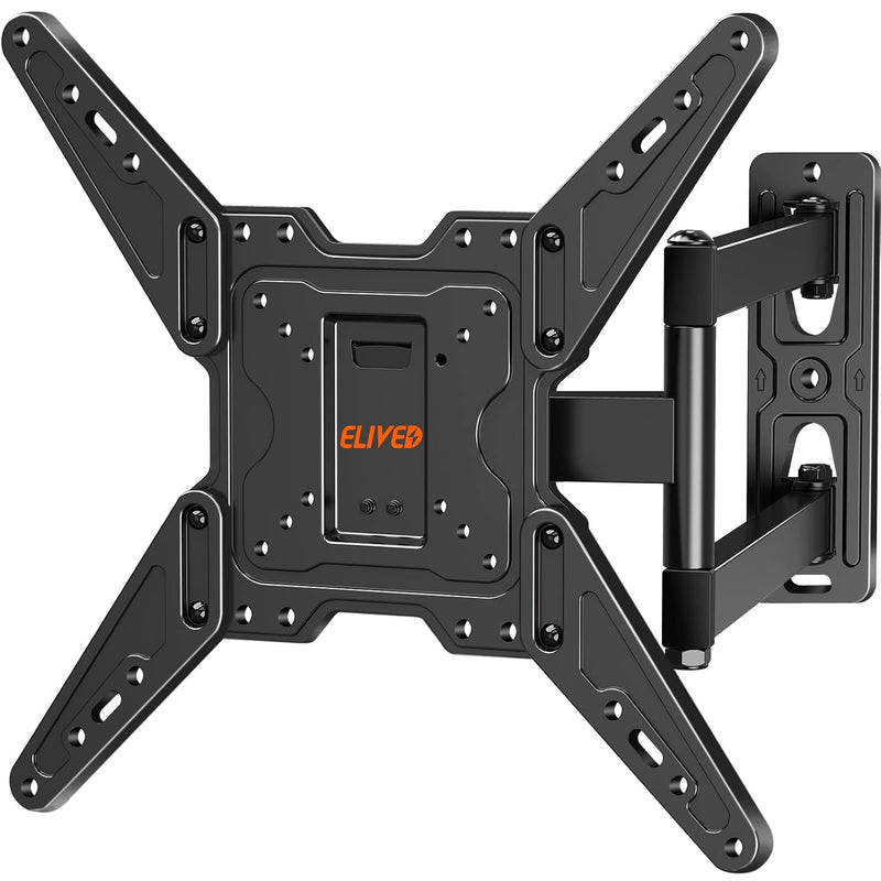 Full Motion Tv Wall Mount For Most 22-55 Inch Tvs, Articulating Arms Swivel An