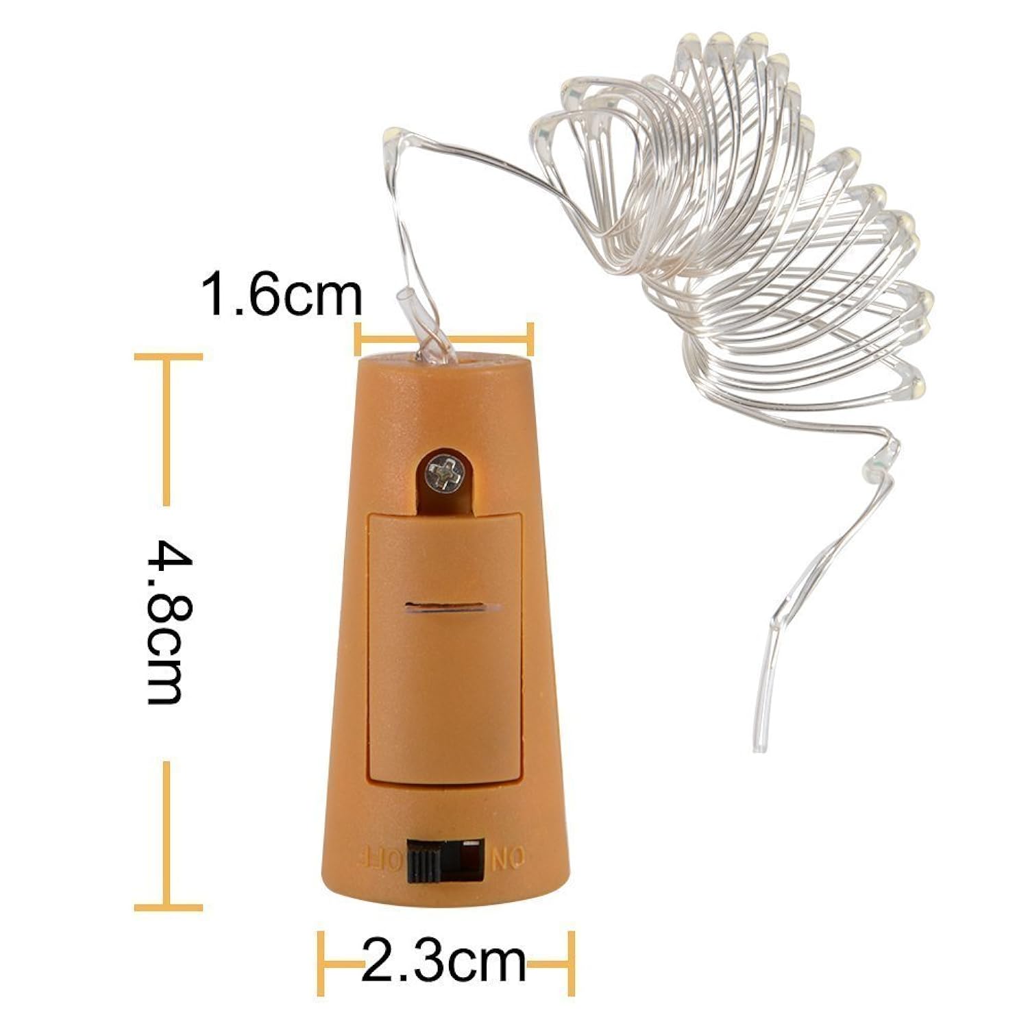 Wine Bottle Lights With Cork 12 Pcs 15 Leds Cork Shape Silver Copper Wire Battery Powered Led Fairy String Lights For Di