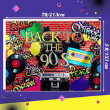 27Pcs 80S 90S Disco Themed Party Decorations Supplies Includes Inflatable Radio Boombox Backdrop Inflatable Mobile Phone And 16 Inch Gold Foil Chain Balloons For 80S 90S Party(Novel Style)