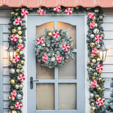 Christmas Tree Decorations Lights, 8.5Ft Candy String Lights With 10 Pack Candy Led Bulbs Christmas Ornaments For Indoor