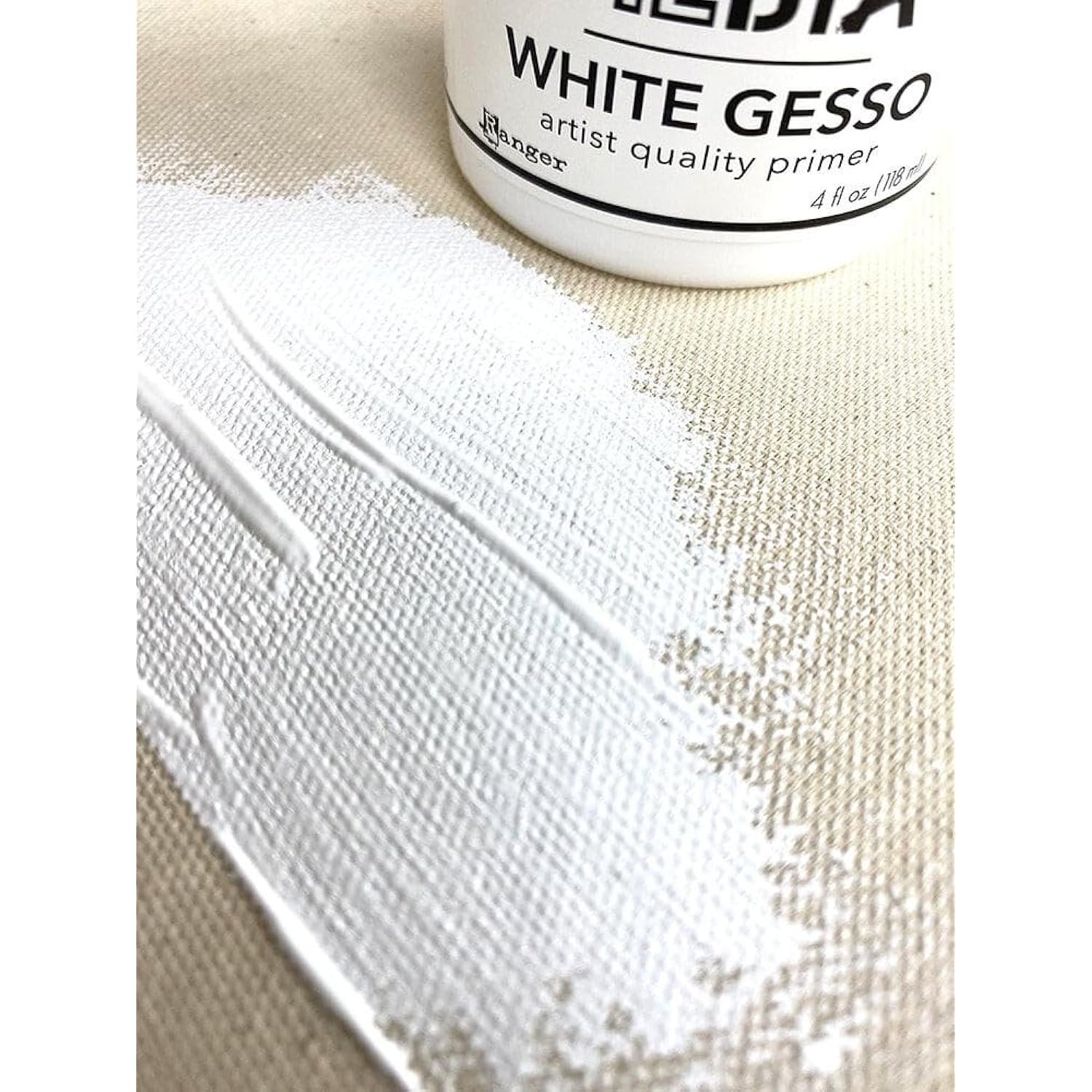 Ranger Dina Wakley Media Gesso 4oz Jar, White