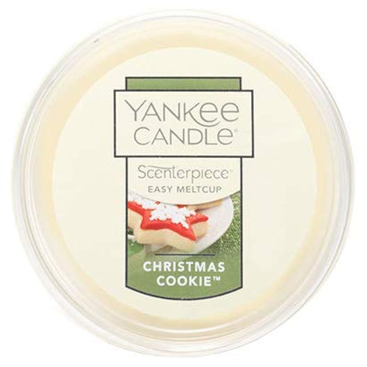 Yankee Candle Christmas Cookie Scenterpiece Easy MeltCup, Festive Scent