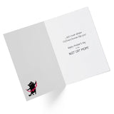 Mothers Day Card From Cat For Cat Mom | Black Cat Nine Lives | Your Card Helps Animals In Need | 5”X7.5” | Single Card + Envelope | Female Owned Small Business Made In Usa | Mdcatmom1