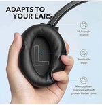 Life Q20 Wireless Noise Cancelling Headphones, 60H Playtime, Deep Bass