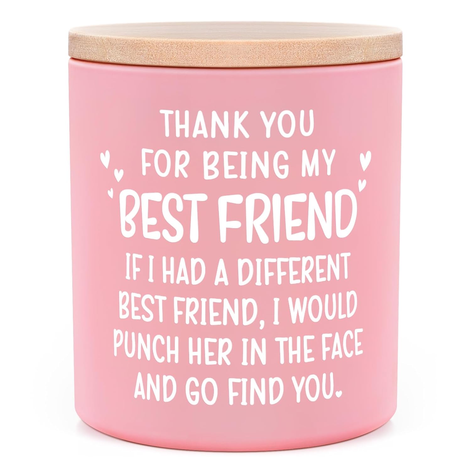 Best Friend Birthday Gifts For Women, Funny Friendship Gifts For Women, Her, Best Friend, Bff, Best Friends Presents On Mothers Day Christmas - Handmade Lavender Scented Candle 10Oz