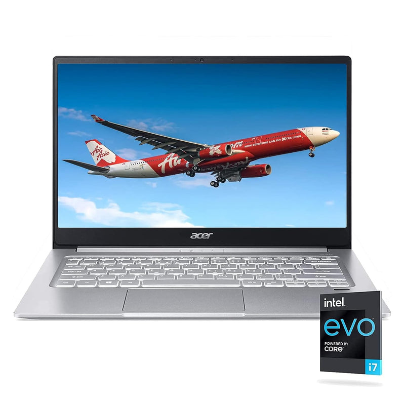 Swift 3 Light Laptop | Intel Evo Core I7-1165G7 | 14" Fhd Ips | 8Gb Lpddr4X |