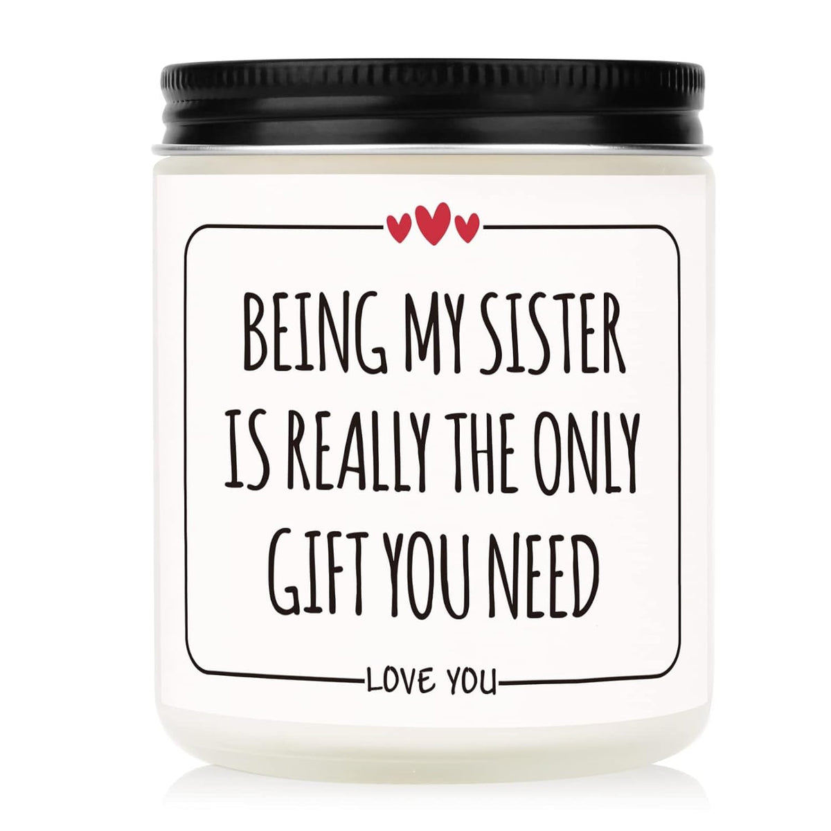 Sister Gifts, Funny Sister Candle, Gift For Sister Birthday, Christmas, Sisters Gifts From Sister Brother, Soy Wax Scented Candles