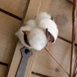 Cotton Stems Decor Branches, Cotton Flowers Plants For Decorations, Dried Flowers For Vase, 6 Pcs-31 Inches Tall - 12 Bolls Per Stem