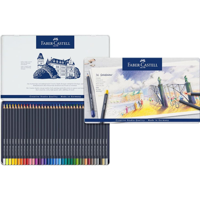 Creative Studio Goldfaber Color Pencils - Tin Of 36