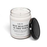 -Best Realtor Gifts – Funny Realtor Candle Real Estate Agent Appreciation Gift, Closing Gift For Realtors, Housewarming, Home Sale Present – 9Oz Soy Wax Candle