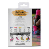 SENNELIER Abstract Acrylic Discovery Liner Set, Includes 5-27ml 3D Liners, Primary Colors (10-121350-00)