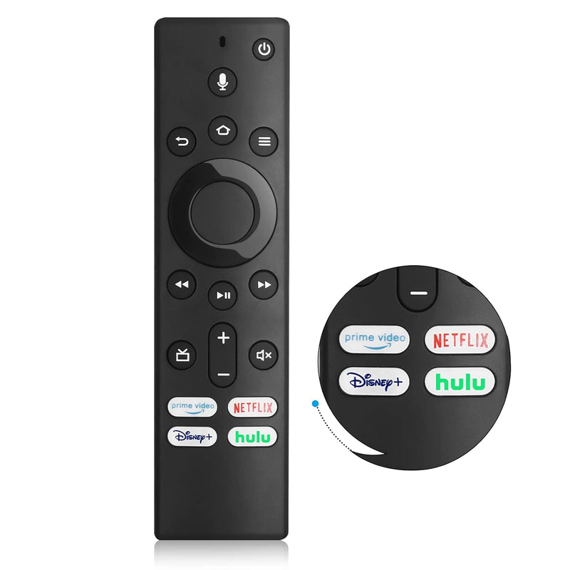 New Ns-Rcfna-19 Replacement Voice Remote Control Compatible With Insignia Fire