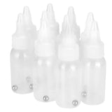 Paint Bottle,10 Pack Airbrush Paint Bottles Jars Plastic Containers 1Oz/30Ml Of Acrylic Storage Mixing With Ball Jar Bottle Mixer Resealable Empty Small Squirt 1Inch Container Squeeze