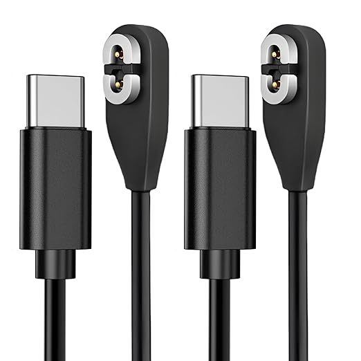 2 Pack 3.3FT USB C Magnetic Charging Cable for Shokz OpenRun Aeropex OpenComm