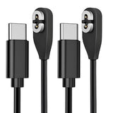 2 Pack 3.3FT USB C Magnetic Charging Cable for Shokz OpenRun Aeropex OpenComm
