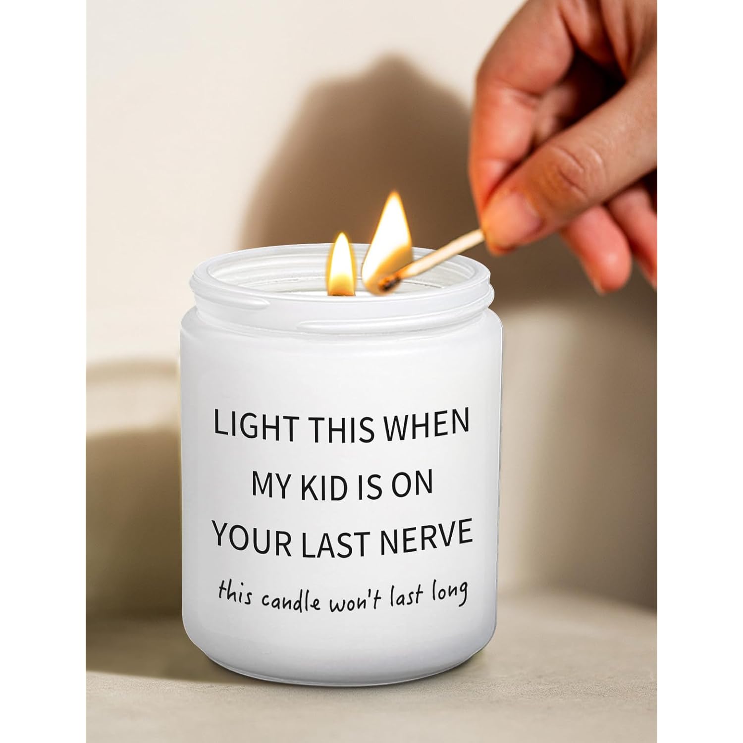 Preschool Teacher Gifts For Women Men, Christmas Gifts For School Bus Driver Daycare Provider Nanny Babysitter Caregiver, Thank You Present For Teachers Appreciation Lavender Scented Candle