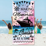 Cruise Ship Background Photo Door Banner for Party Decor, 5.9x2.9ft Ocean Travel Ship Deck Theme Photo Door Backdrop Props Decor Large Fabric Fun Travel Backdrop Birthday Party Supplies