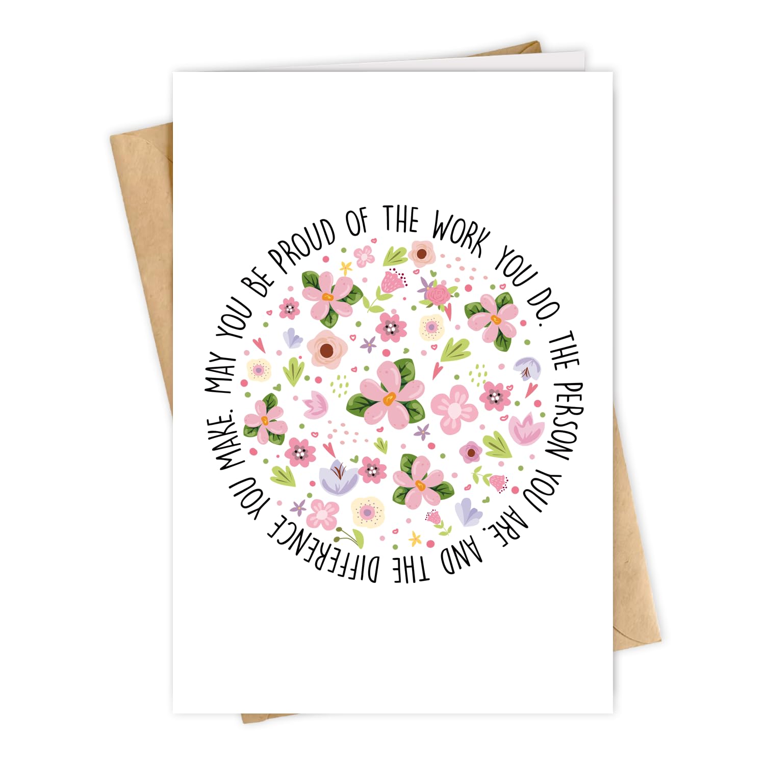 Cute Proud Of You Card For Best Friend Doctor Nurse Him Her, Graduation Card For Daughter Granddaughter Niece Friend, Mothers Day Gift For Mom Stepmom, Affirmation Gift For Coworker Teacher