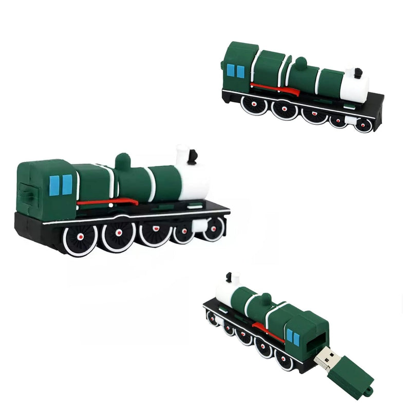 Novelty Flash Drive - Vehicle Shaped Novelty Usb Drive - Locomotive Usb Drive