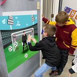 Soccer Birthday Party Games, Pin The Soccer On The Goal Kids Party Games For Boys Football Soccer Birthday Party Decorations Favors Supplies Classroom Activities For Boy