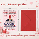 Funny Valentines Day Card – Hilarious & Heartfelt Love Card For Boyfriend, Girlfriend, Husband, Or Wife – Premium Quality Romantic Humor Card For Valentine’S Day Or Unique Love Gift