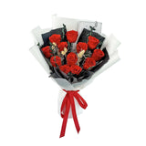 Preserved Flower Eternal Rose Bouquet,12 Forever Flowers In Gift Box,Romantic Gift For Women,Valentine'S,Mother'S Day Gift(Red, 12 Rose)