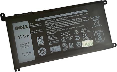 Dell WDX0R 42Wh 11.4V 3 Cell Replacement Battery Inspiron Vostro