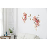 Paper Flowers Decorations For Wall, Large 3D Artificial Fake Flower Wall Decor Baby Girl Boy Nursery Room, Bridal Shower, Wedding Centerpiece, Party Backdrop