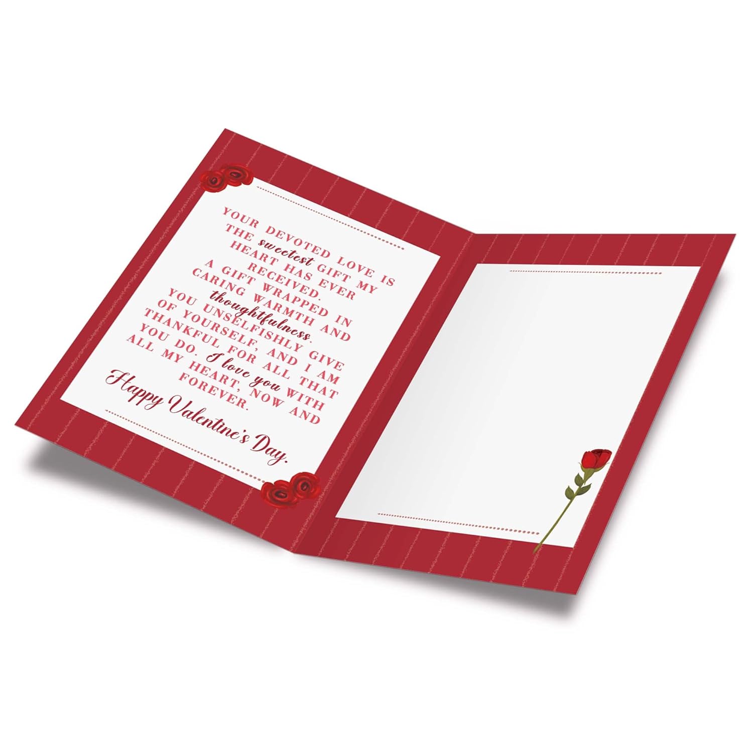 Husband Valentine'S Day Card, Made In America, Eco-Friendly, Thick Card Stock With Premium Envelope 5In X 7.75In, Packaged In Protective Mailer (Love Of My Life)