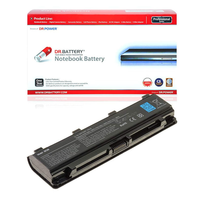 DR. BATTERY Laptop Battery Compatible with Toshiba PA5109U-1BRS Battery Satell