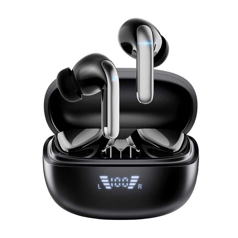 Wireless Earbuds, Bluetooth 5.3 Headphones 40H Playtime With 4 Enc Noise-Cance