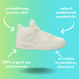 Sneaker Candle With Giftbox - - Hypebeast Gift For Teenage Boys - Gifts For Men Candles - Sneakerhead Gifts For Teenage Boys - Unique Gift For Him - Sneaker Head Room Decor