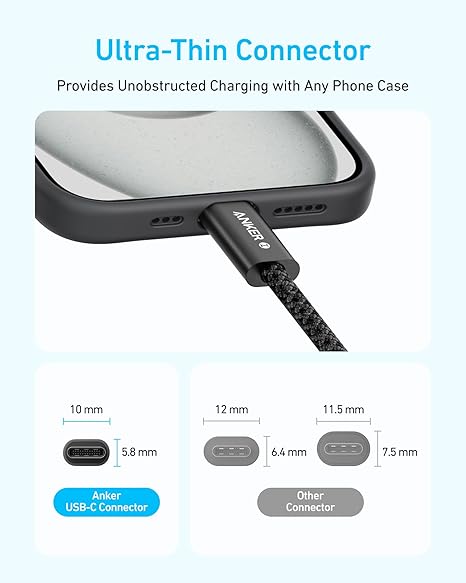 240W USB C to USB C Braided Fast Charging Cable 6FT Pink for iPhone 17 MacBook iPad Samsung