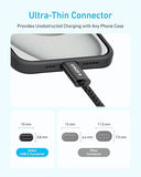 240W USB C to USB C Braided Fast Charging Cable 6FT Pink for iPhone 17 MacBook iPad Samsung