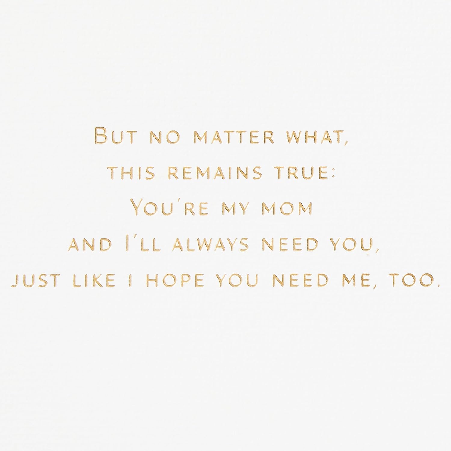Hallmark Mother's Day Card from Daughter (Total Opposites or Exactly Alike)