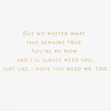 Hallmark Mother's Day Card from Daughter (Total Opposites or Exactly Alike)