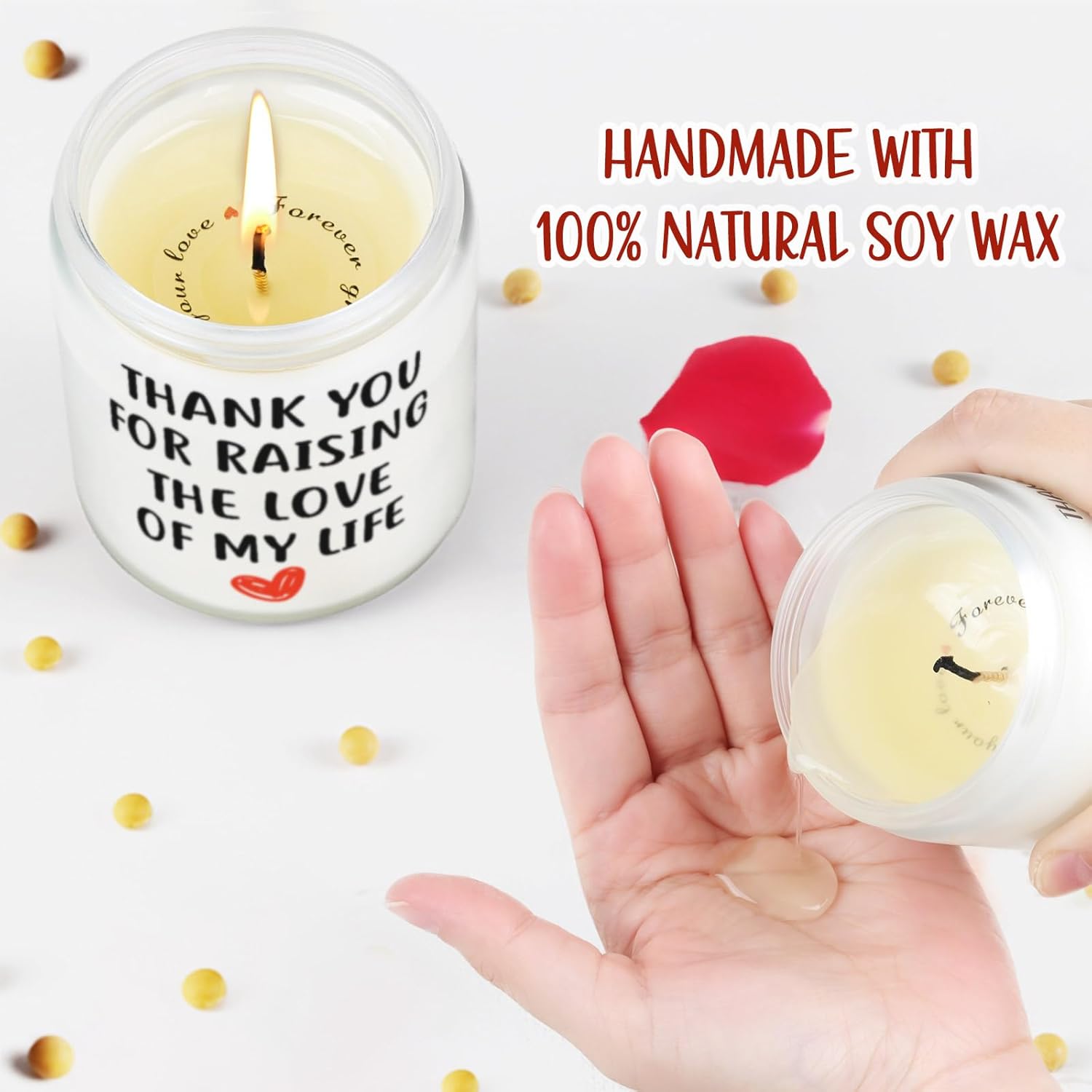 Best Gifts For Mother In Law Gifts From Daughter Son In Laws - Birthday Gift For Boyfriends Mom, Future Mother In Law Gift Wedding, Lavender And Eucalyptus Scented Candle
