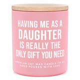 Funny Gifts For Mom Birthday Valentines Day From Daughter, Handmade Moms Candle Soy Wax, Mom Birthday Gifts From Daughter, Moms Gift For Mother’S Day, Christmas, Thanksgiving, 10Oz
