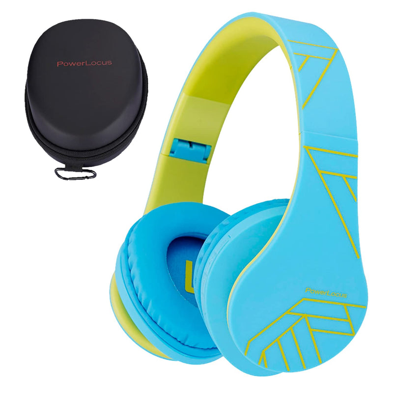 PowerLocus Kids Headphones Over-Ear, Bluetooth Wireless Headphones for Kids,wi