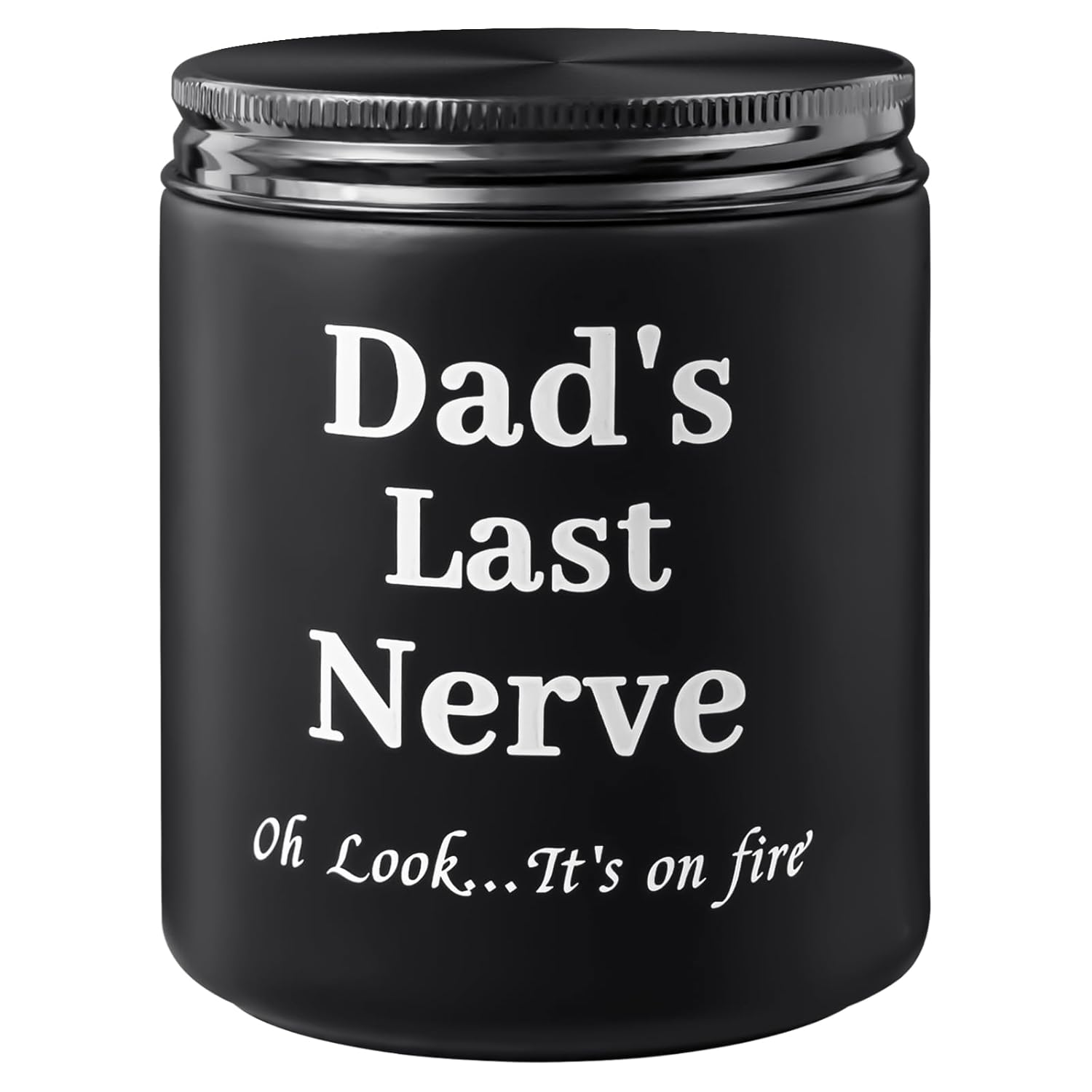Dad Gifts From Daughter Son,Funny Fathers Day Birthday Thanksgiving Christmas Gifts For Men, Best Dad Ever Gift, 9Oz Sandalwood Scented Candle Gift For Men
