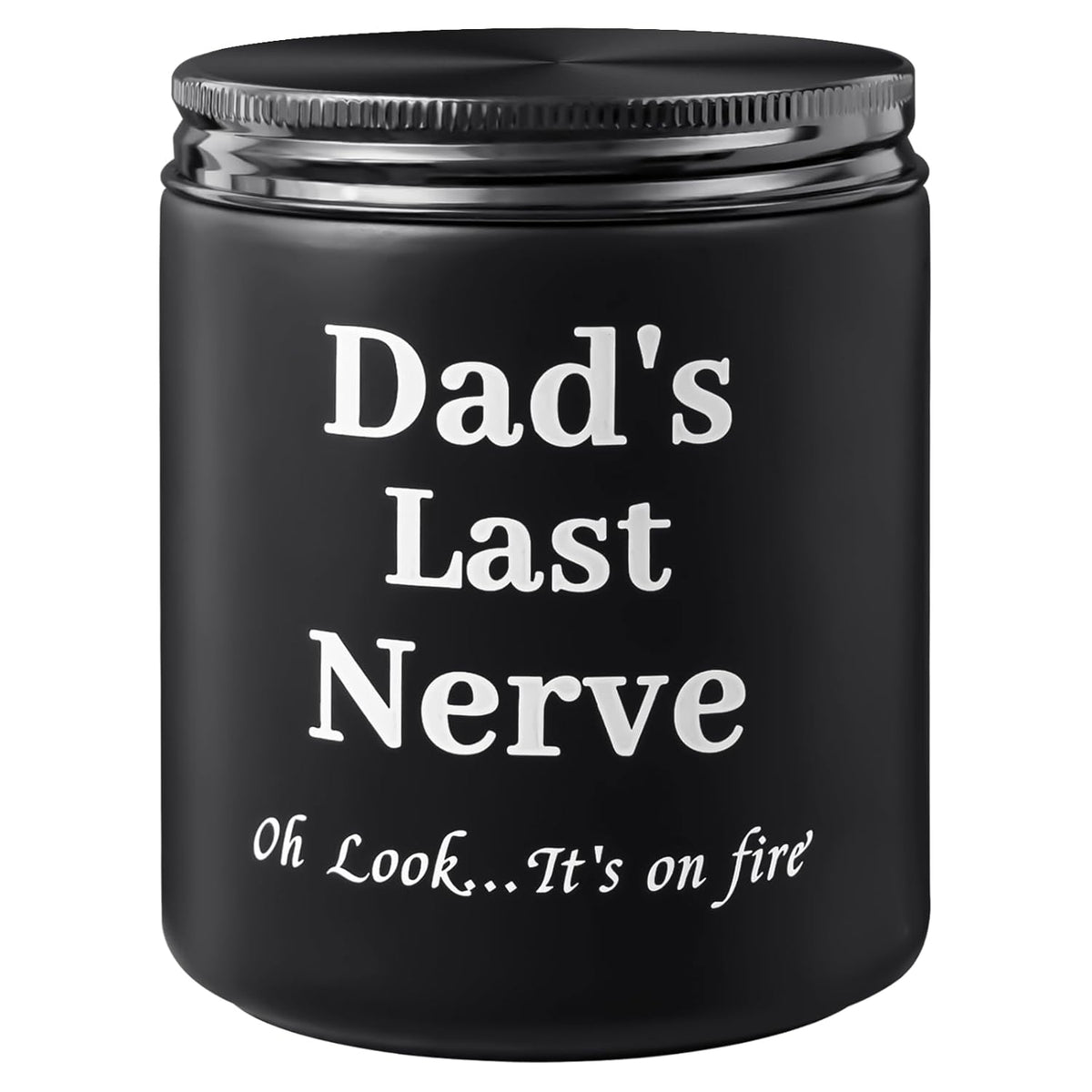 Dad Gifts From Daughter Son,Funny Fathers Day Birthday Thanksgiving Christmas Gifts For Men, Best Dad Ever Gift, 9Oz Sandalwood Scented Candle Gift For Men