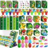 96Pcs Dinosaur Party Favors Dino Theme School Stationery Set Bulk For Kids Jurassic Birthday Party Goodie Bag Stuffers Classroom Gifts Rewards Pinata Filler