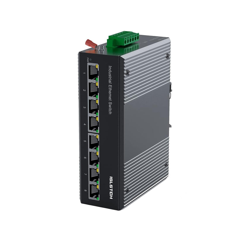 8 Poe Port Gigabit Industrial Ethernet Network Switch,With 8 Poe+ Gigabit Ethe