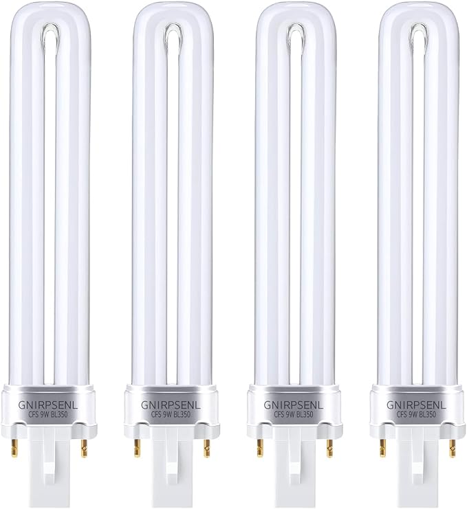 EL22 CFL CFS 9W BL350 Replacement Bulbs 4 Pack Compatible with FlyWeb EL-22 Insect Light