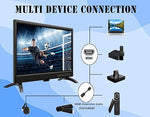 19" FHD LED TV, 1080p, Dual Tuners, HDMI, USB, 12V, Dual Speakers for RV/Boat