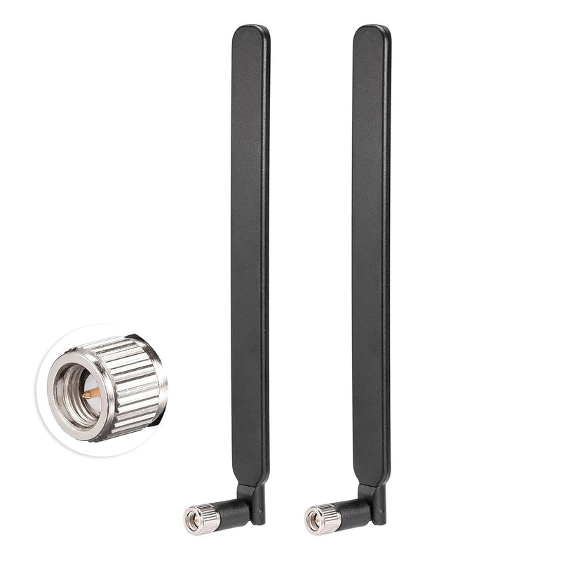 Sma Male 4G Lte Antenna 5.8Dbi (2-Pack) Compatible With Verizon At&T T-Mobile