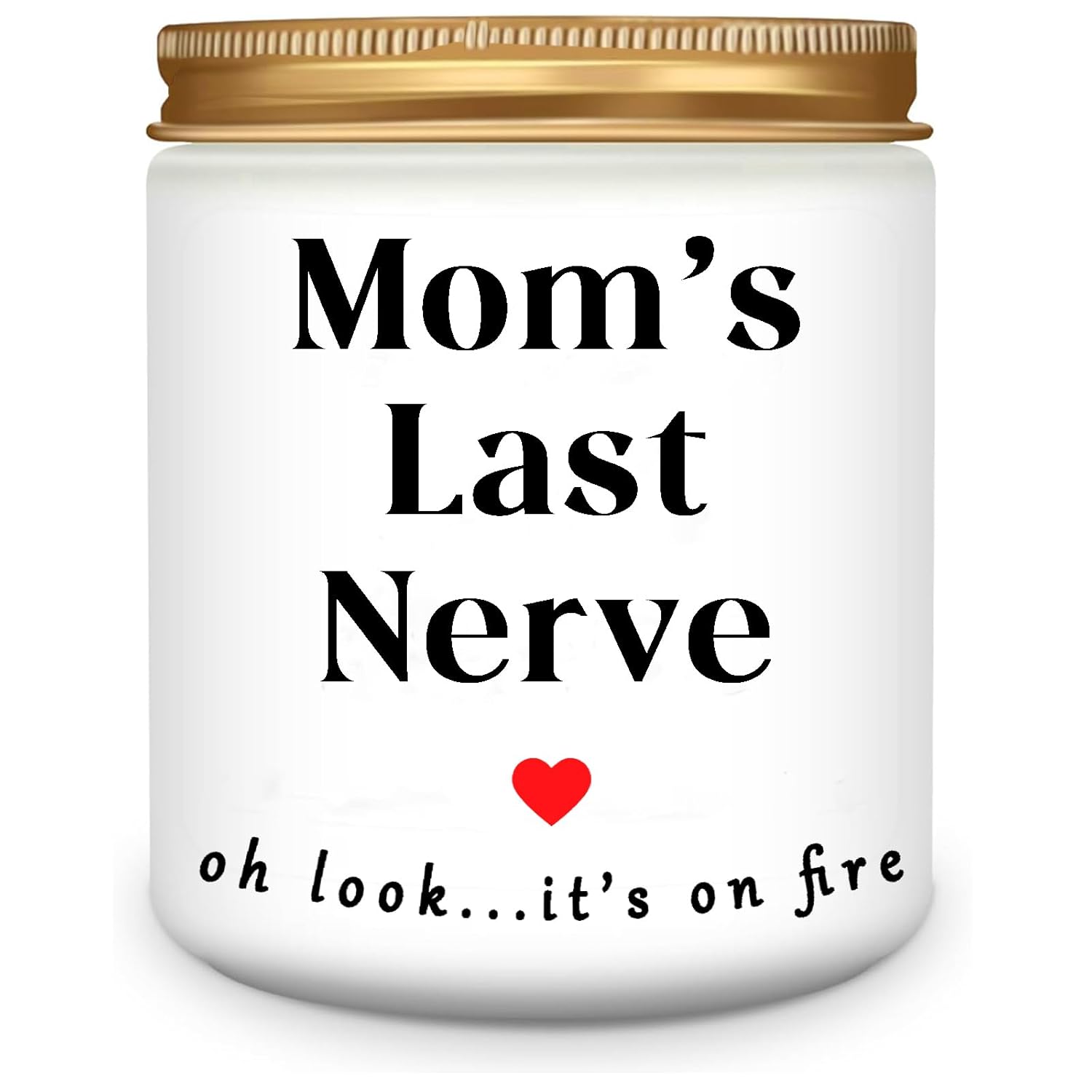 Candle Gifts For Mom From Daughter Son, Best Mom Gift Fun Mom'S Birthday Thanksgiving Lavender Scented Soy Candles, Mom'S Last Nerve