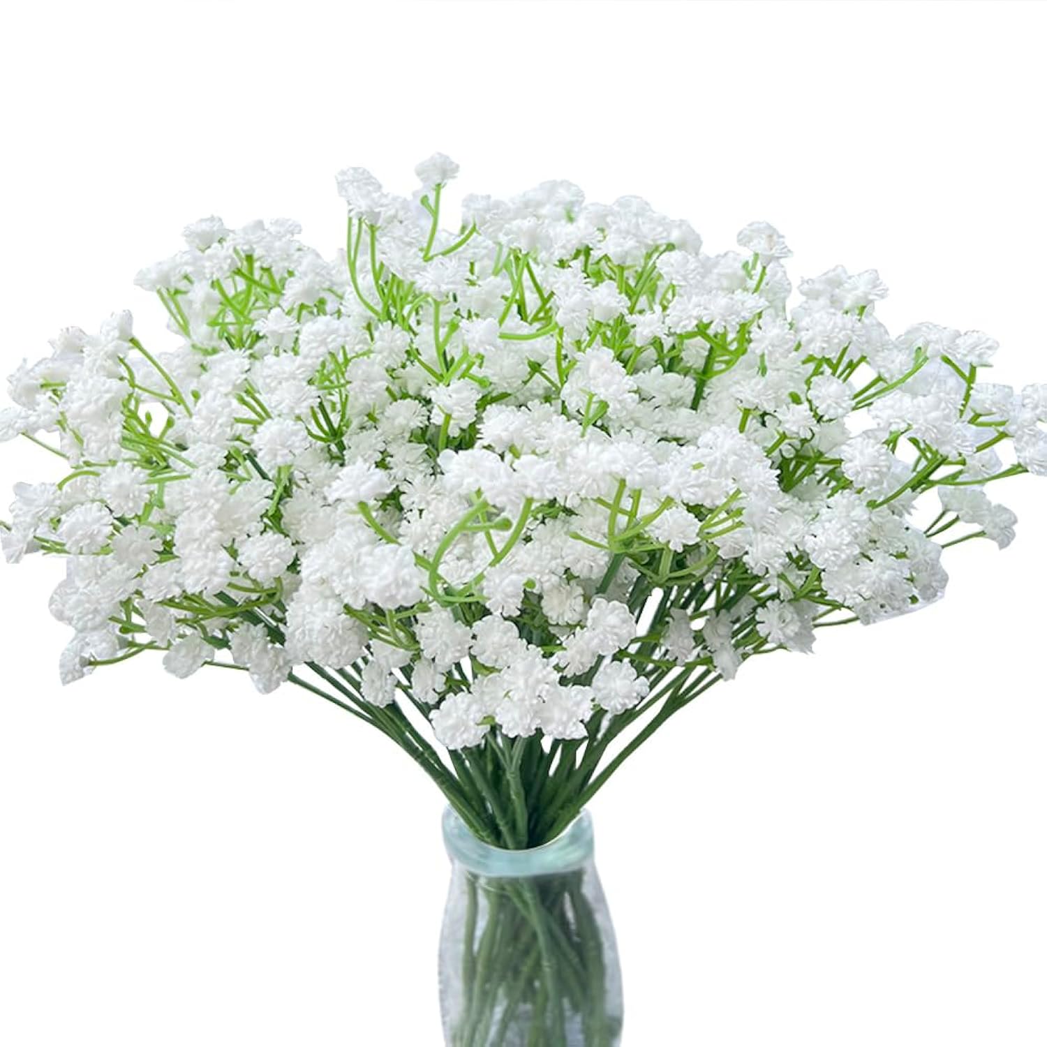 24Pcs Artificial Gypsophila Flowers Fake Flowers Real Touch Fake Flowers For Wedding Party Diy Home Garden Decoration